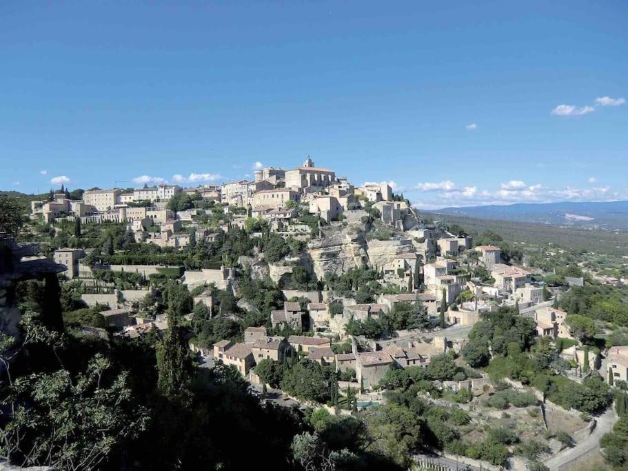 Soleil D'Ocre - Bastide A Roussillon Villa Roussillon en Isere Exteriör bild